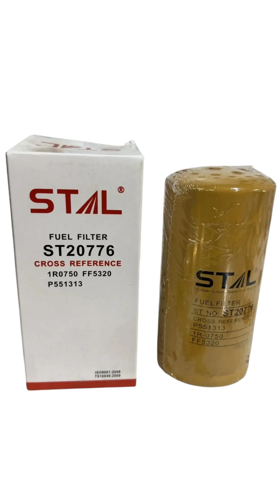 Фильтр топливный STAL ST20776 1R-0750+FC-2703+41926301+800154731+612630080203+VG1047080011 Фильтр топливный STAL ST20776 1R-0750+FC-2703+41926301+800154731+612630080203+VG1047080011