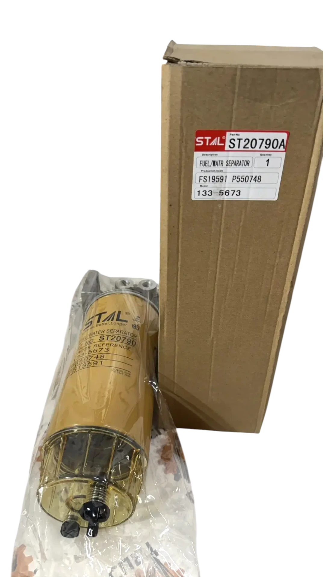Фильтр топливный в сборе с базой и колбой STAL ST20790A+ST20920A+133-5673(133-5671+293-6569)+P551859+FS19754+CX920 Фильтр топливный в сборе с базой и колбой STAL ST20790A+ST20920A+133-5673(133-5671+293-6569)+P551859+FS19754+CX920